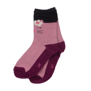 NANO AUTOMNE FILLE POÉSIE FLEURIE CHAUSSETTES
