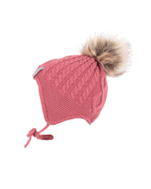 PELUCHE & TARTINE TUQUE TRICOT AVEC CORDON JUSQU’À 2/5Y ANNA ROSE