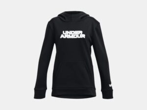 UNDER ARMOUR Fille Armour Fleece® Branded Hoodie noir