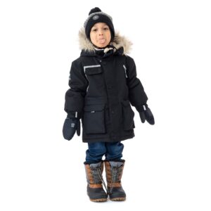 -NANO HIVER MANTEAU PARKA NOIR