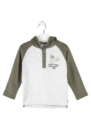 LOSAN AUTOMNE GARÇON LAKE DAYS CHANDAIL À CAPUCHON