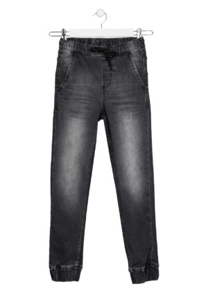 LOSAN AUTOMNE 2022 GRAND GARÇON 8 À 16 ANS JOGG JEANS NOIR