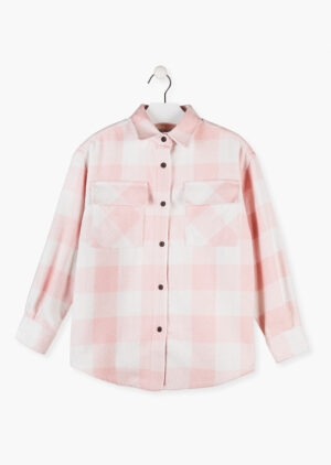 LOSAN AUTOMNE 2022 GRANDE FILLE 8 À 16 ANS CHEMISE À CARREAU