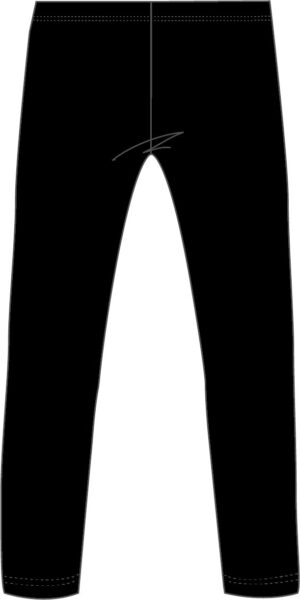 LOSAN AUTOMNE 2022 GRANDE FILLE 8 À 16 ANS LEGGING NOIR