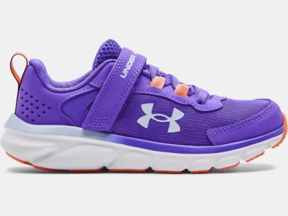 UNDER ARMOUR SOULIER DE COURSE 10.5 à 3 violet/pêche Pre-School UA Assert 9 AC – Image 3