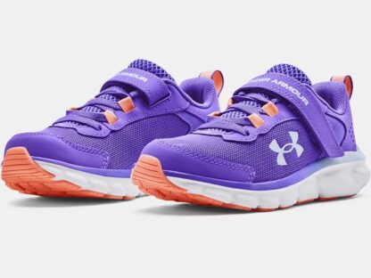 UNDER ARMOUR SOULIER DE COURSE 10.5 à 3 violet/pêche Pre-School UA Assert 9 AC