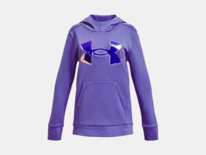 UNDER ARMOUR Fille Armour Fleece® Branded Hoodie violet
