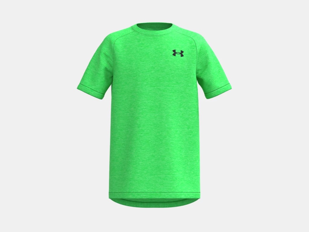 UNDER ARMOUR GAR ON t shirt UA Tech 2.0 vert Boutique Madijade