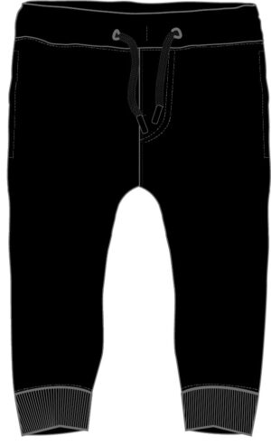 LOSAN AUTOMNE 2022 BÉBÉ GARÇON PANTALON DE JOGGING NOIR