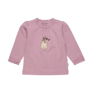 MINYMO AUTOMNE 2022 BÉBÉ FILLE CHANDAIL ROSE