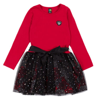 NANO NOEL FILLE ROBE ROUGE À TUTU – Image 3