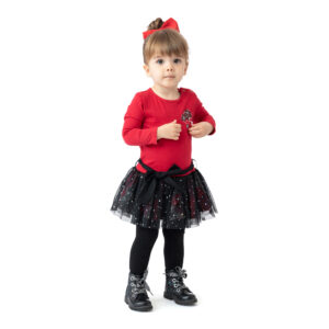 NANO NOEL BÉBÉ FILLE ROBE ROUGE