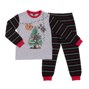 NANO NOEL PYJAMA GRIS SAPIN