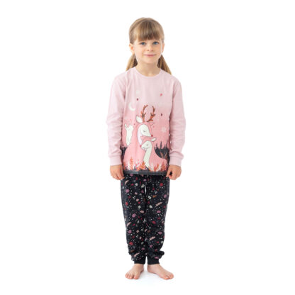 NANO NOEL PYJAMA ROSE PÂLE BAMBI – Image 3