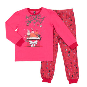NANO NOEL PYJAMA ROSE FONCÉ