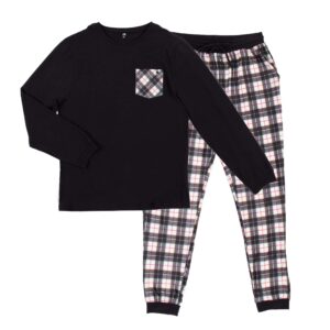 NANO NOEL PYJAMA ADULTE (GRANDEUR HOMME) NOIR