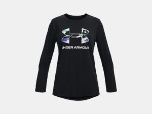 UNDER ARMOUR Fille Armour Tech™ Big Logo Print manche longue