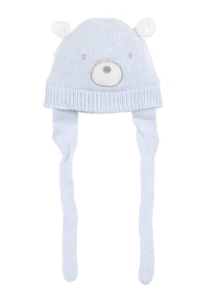 LOSAN AUTOMNE 2022 BÉBÉ TUQUE DE TRICOT BLEU PÂLE