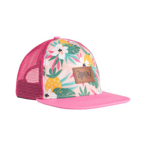 DEUX PAR DEUX PRINTEMPS CASQUETTE ANANAS ROSE (EN STOCK)