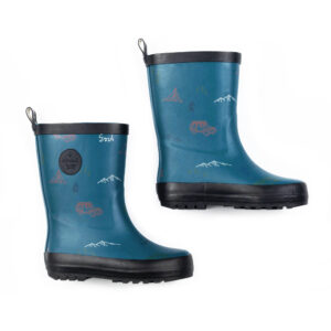 DEUX PAR DEUX PRINTEMPS 2023 BOTTES DE PLUIE BLEU CAMPING (EN STOCK)