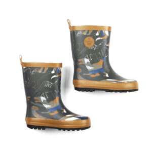 DEUX PAR DEUX PRINTEMPS 2023 BOTTES DE PLUIE DINOSAURE (EN STOCK)
