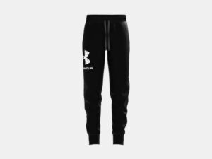 UNDER ARMOUR GARÇON jogging noir gros logo