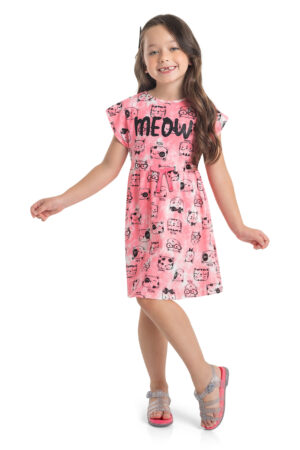 QUIMBY PRINTEMPS 23 FILLE ROBE ROSE