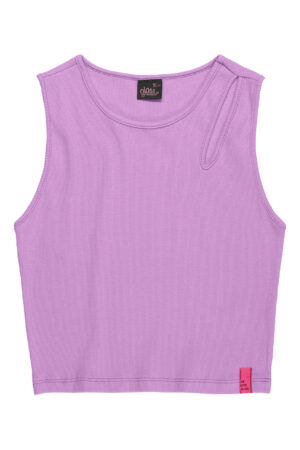 GLOSS PRINTEMPS. GRANDE FILLE CAMISOLE MAUVE