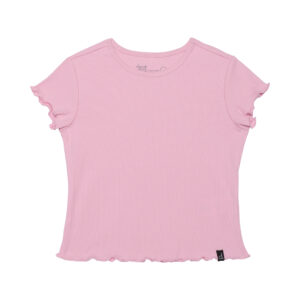 DEUX PAR DEUX PRINTEMPS 2023 FILLE DOUX PRINTEMPS T-SHIRT BASIC ROSE (EN STOCK)