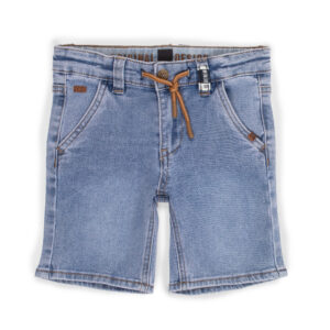 NANO PRINTEMPS 23 EXPLORER LE PASSÉ BERMUDA EN JEANS BLEU PÂLE (EN STOCK)
