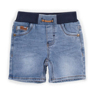 NANO PRINTEMPS 23 BÉBÉ GARÇON C'EST L'ÉTÉ SHORT EN JEANS (EN STOCK)