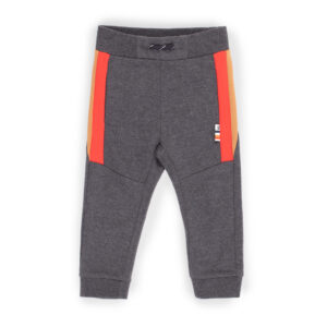 NANO PRINTEMPS 23 BÉBÉ GARÇON RANDONNÉE AVEC LES DINOSAURES PANTALON CHARCOAL (EN STOCK)