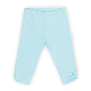 NANO PRINTEMPS 23 BÉBÉ FILLE LA PLAGE ET MOI LEGGING 3/4 TURQUOISE (EN STOCK)