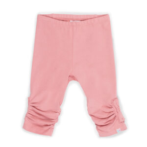NANO PRINTEMPS 23 BÉBÉ FILLE LA PLAGE ET MOI LEGGING 3/4 CORAIL (EN STOCK)