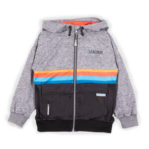 NANO PRINTEMPS 23 ACTION DROIT DEVANT VESTE À CAPUCHON ATHLÉTIQUE (EN STOCK)