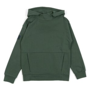 NANO PRINTEMPS 23 DÉTENTE GARÇON CHANDAIL À CAPUCHON VERT FORÊT