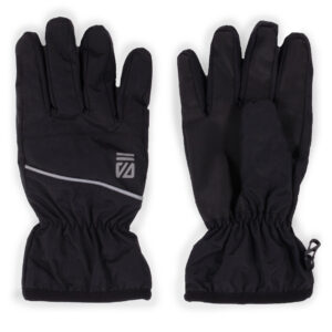 NANO AUTOMNE/PRINTEMPS GANTS EN NYLON MI-SAISON AVEC ÉLÉMENTS RÉFLÉCHISSANT. NOIR (QUANTITÉ LIMITÉ EN STOCK)