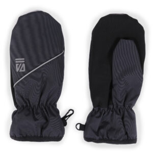 NANO AUTOMNE/PRINTEMPS MITAINES EN NYLON MI-SAISON AVEC ÉTÉMENTS RÉFLÉCHISSANTS. CHARCOAL (QUANTITÉ LIMITÉ EN STOCK)