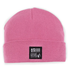 -NANO PRINTEMPS TUQUE EN TRICOT BASIC ROSE