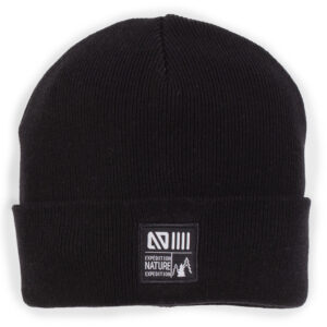 NANO PRINTEMPS TUQUE EN TRICOT BASIC NOIR  (EN STOCK)