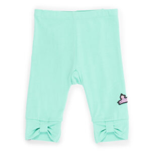 NANO PRINTEMPS 23 BÉBÉ FILLE DOMPTEUSE DE LÉOPARDS LEGGING 3/4 MENTHE (EN STOCK)