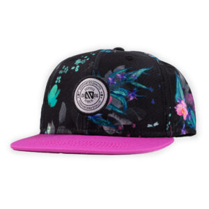 NANO PRINTEMPS 2023 CASQUETTE NOIR ET ROSE (EN STOCK)
