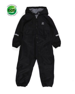 -PELUCHE ET TARTINE PRINTEMPS 23 MANTEAU UNE PIÈCE NOIR CHARLIE