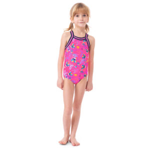 NANO PRINTEMPS 23 MAILLOT FILLE TOUCANS UNE PIÈCE (EN STOCK)