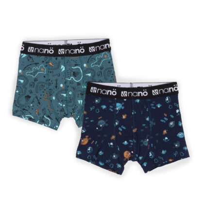 NANO SOUS-VÊTEMENTS PAQUET DE 2 BOXERS MARINE (EN STOCK)