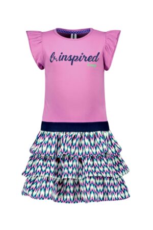 B.NOSY PRINTEMPS 23 B.INSPIRING ROBE ROSE IMPRIMÉE