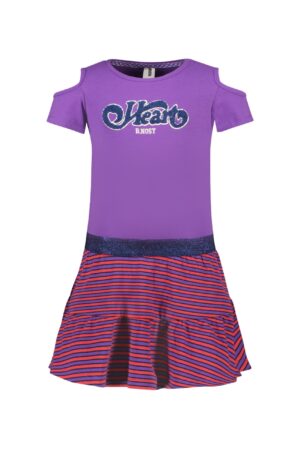 B.NOSY PRINTEMPS 23 B.A STAR ROBE MAUVE IMPRIMÉE