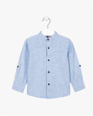 LOSAN PRINTEMPS 23 BÉBÉ GARÇON CHEMISE BLEU PÂLE