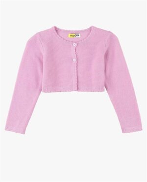 LOSAN PRINTEMPS 23 FILLE CHIC CARDIGAN LILAS 3 À 12 ANS