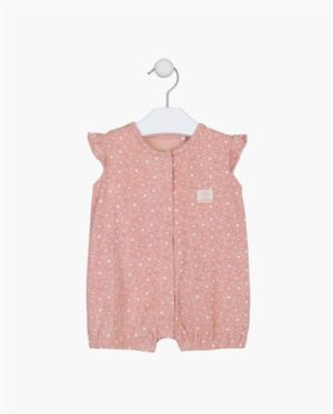 LOSAN PRINTEMPS 23 LAYETTE BÉBÉ FILLE BARBOTEUSE ROSE